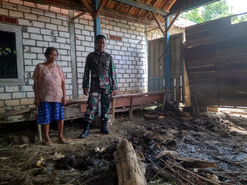 Rumah Janda Ini Akan Direhab Melalui TMMD