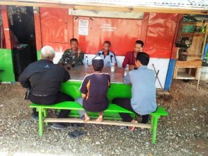 Ngopi Bareng Di Waktu Istirahat Pra TMMD Reguler 104 Kodim Pemalang