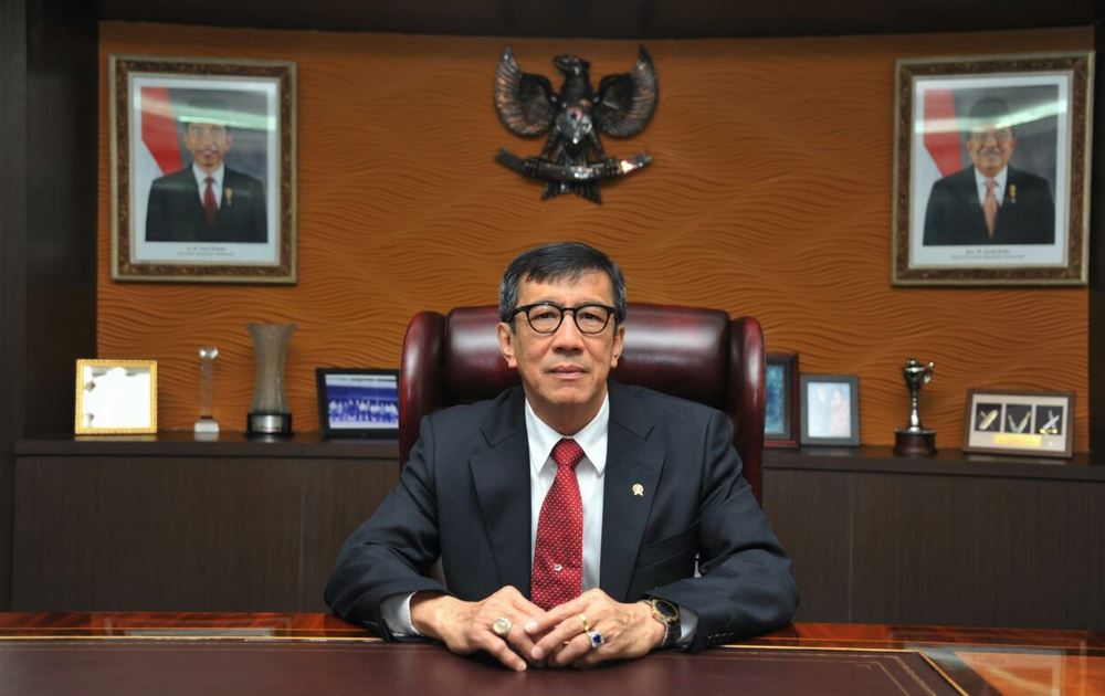Yasonna Laoly Mundur dari Jabatan Menkumham