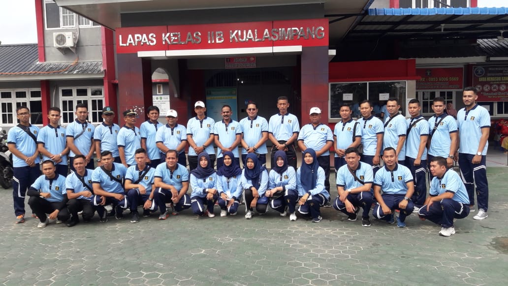 Dalam Rangka Hari Dharma Karyadhika Lapas Kls IIB Kuala Simpang gelar Lomba Hafis Qur’an.