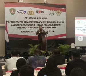 Penutupan Pelatihan Bersama Peningkatan Kemampuan APH Dalam Penanganan Tindak Pidana Korupsi Penutupan Pelatihan Bersama Peningkatan Kemampuan APH Dalam Penanganan Tindak Pidana Korupsi