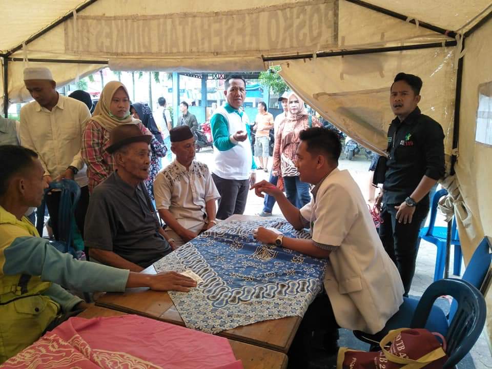 Dinkes OKI Pelopori Pelayanan Kesehatan Terpadu Pasar