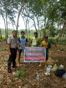 Jajaran Polres Kampar Terus Gelorakan Kegiaan Preventif Cegah Karhutla