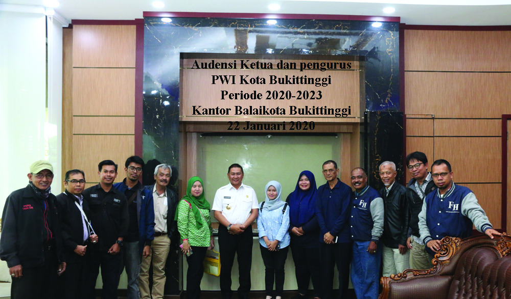 Penggurus PWI Bukittinggi priode 2020-2023  Hasil Konferensi, Segera Dikukuhkan