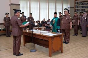 Putra  Sumsel Dilantik Menjadi Wakajati Jawa Tengah