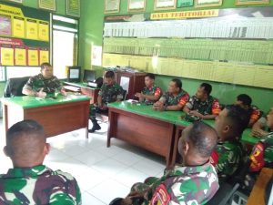 Keseriusan Koramil 16 Sumbermalang Waktu Kumpul