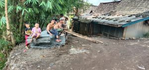 Suasana desa Tlogosari Tampak Sepi pasca TMMD