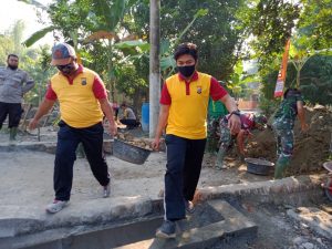 Polri Dukung TNI Kebut Proyek Fisik TMMD Reguler ke-108