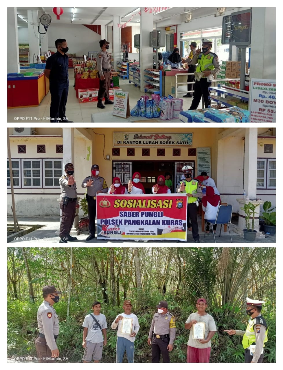 Polsek Pangkalan Kuras Kembali Laksanakan Kegiatan Secara Rutin