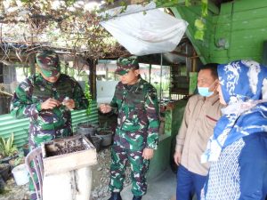 Dandim 0117/Atam Letkol Cpn Yusuf Adi Puruhita Sambangi Rumah Babinsa Dandim 0117/Atam Letkol Cpn Yusuf Adi Puruhita Sambangi Rumah Babinsa