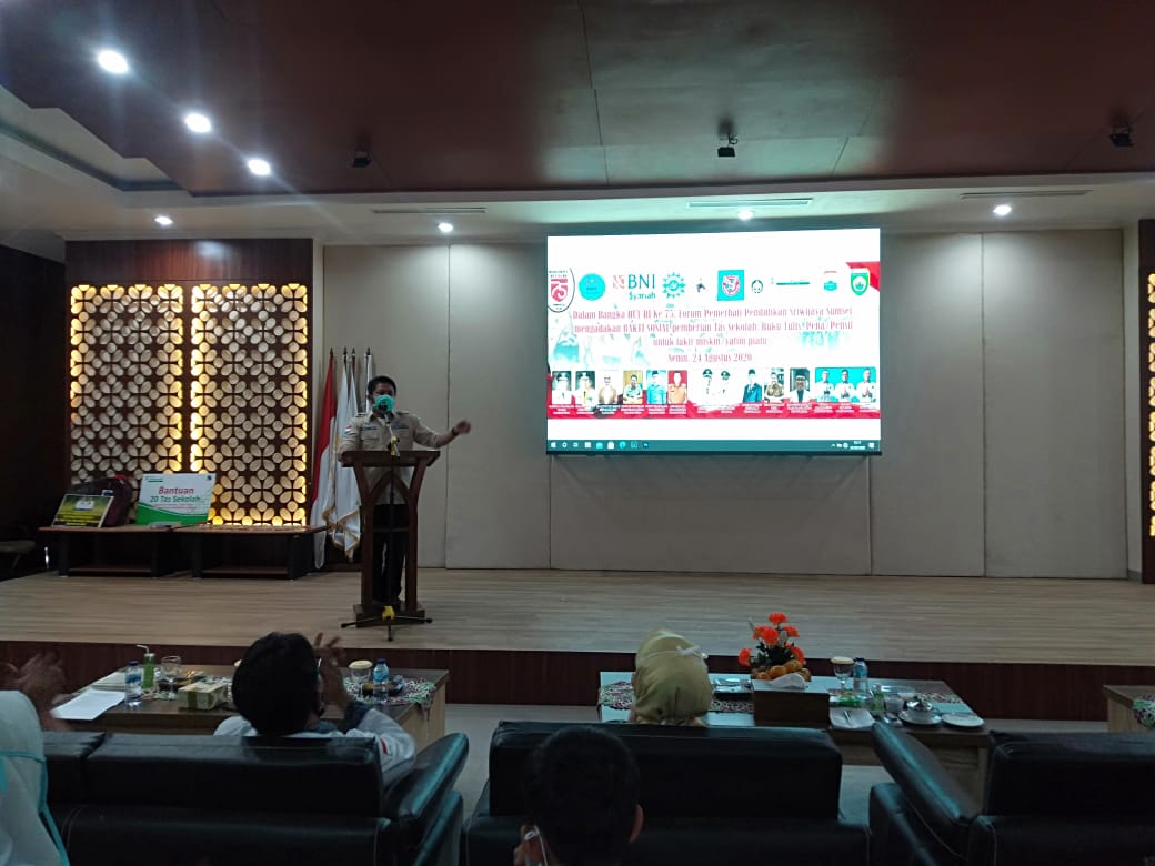 Gubernur Deru Apresiasi Baksos Forum Pemerhati Pendidikan Sriwijaya Sumsel