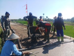 TNI-Polri Membangun Negeri, Dalam Program TMMD Reguler Ke-109 Kodim 0727/Karanganyar