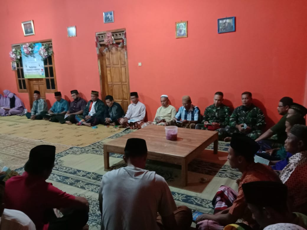Doa Bersama Warga Untuk Pelaksanaan TMMD 109 Kodim 0727/Kra