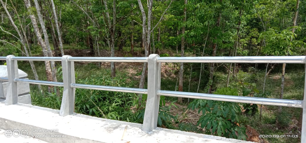 ” Jembatan Tidak Susuai Kontruksi, ” Kakam Rejo Sari Way Kanan, ” Elergi Wartawan “.
