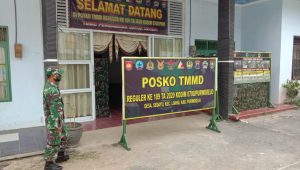 TMMD Reguler Ke-109 TA 2020 Siap Dibuka, Kodim 0708/Purworejo Dirikan Posko Utama