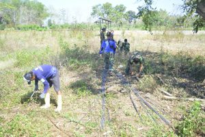 Sasaran Pokok TMMD ke-109,Bak Pembagi Air Mulai di Kerjakan Sasaran Pokok TMMD ke-109,Bak Pembagi Air Mulai di Kerjakan