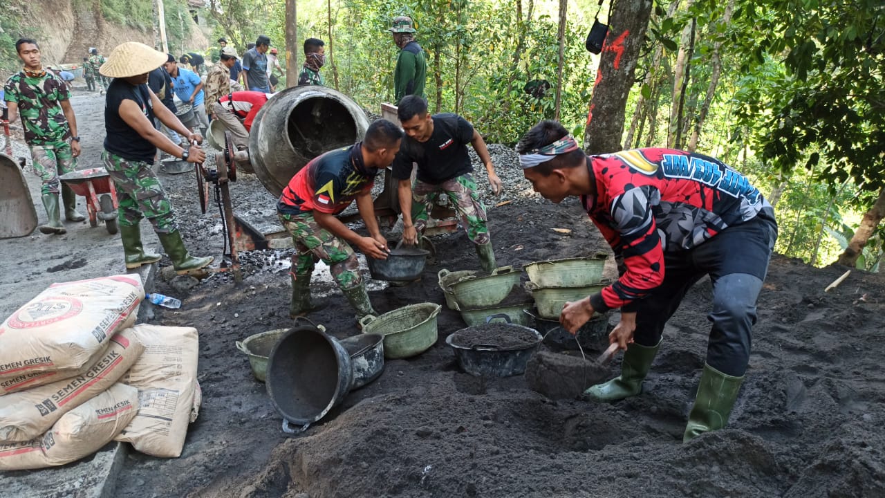 TMMD 109 Kodim Purworejo Majukan Wisata dan Lancarkan Perekonomian.