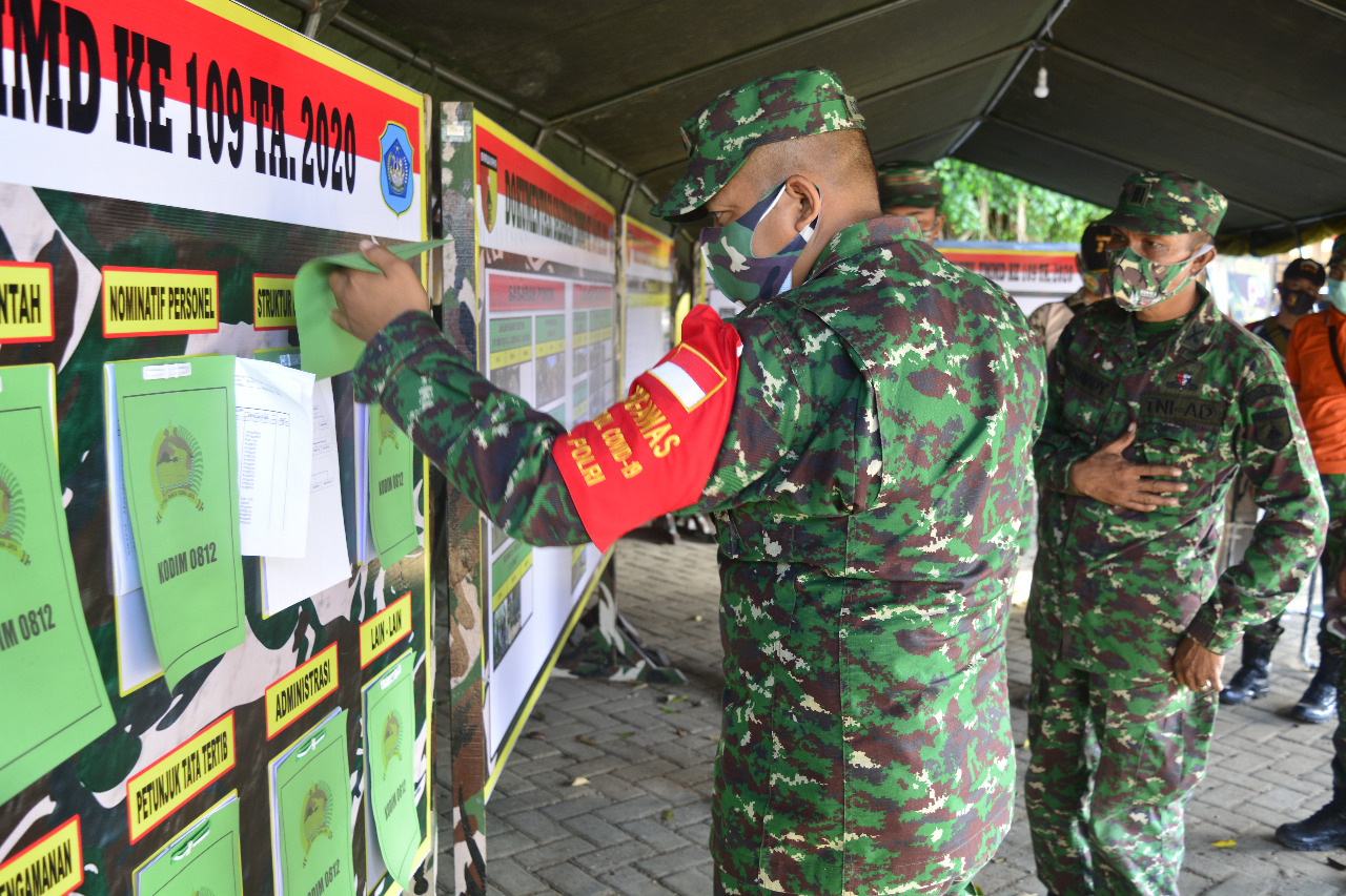 Cek Kinerja Dan Progres – Dandim Tak Lupa Cek Kotis TMMD 109