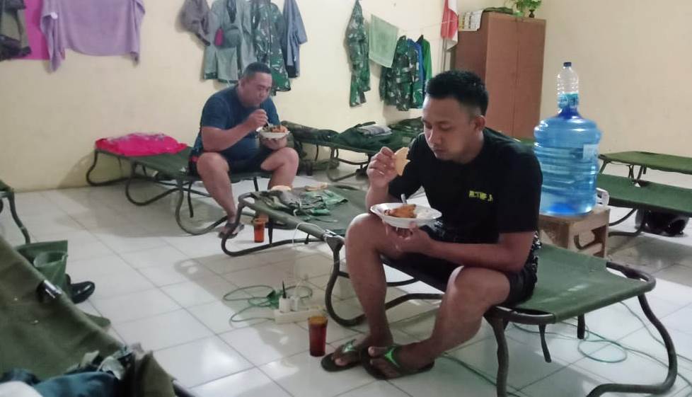 Satgas TMMD, Menginap di Ruang Sekolah Terasa di Hotel