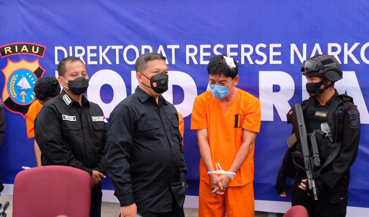 Ditres Narkoba Polda Riau Ukir Prestasi