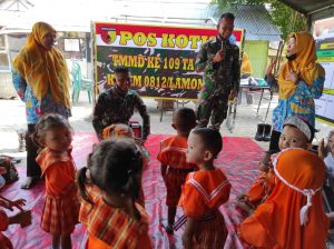 Kotis Satgas TMMD 109, Jadi Tempat Belajar Baru Bagi Siswa Paud Desa Tebluru Kotis Satgas TMMD 109, Jadi Tempat Belajar Baru Bagi Siswa Paud Desa Tebluru