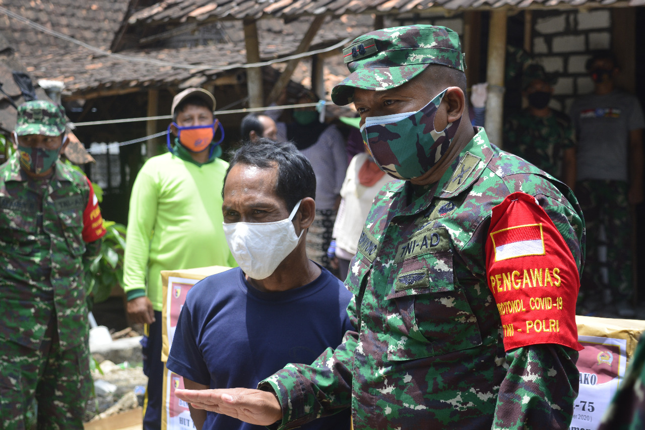 Dandim 0812 Lamongan harap Satgas TMMD tuntaskan pekerjaan tepat waktu