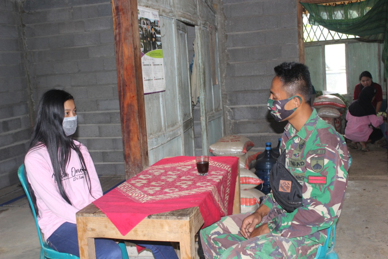 GADIS DESA PUJAAN SATGAS TMMD REG 109 KODIM PURWOREJO