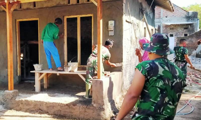 Plester Dinding, Rumah Sarto Masuk Kategori Finishing