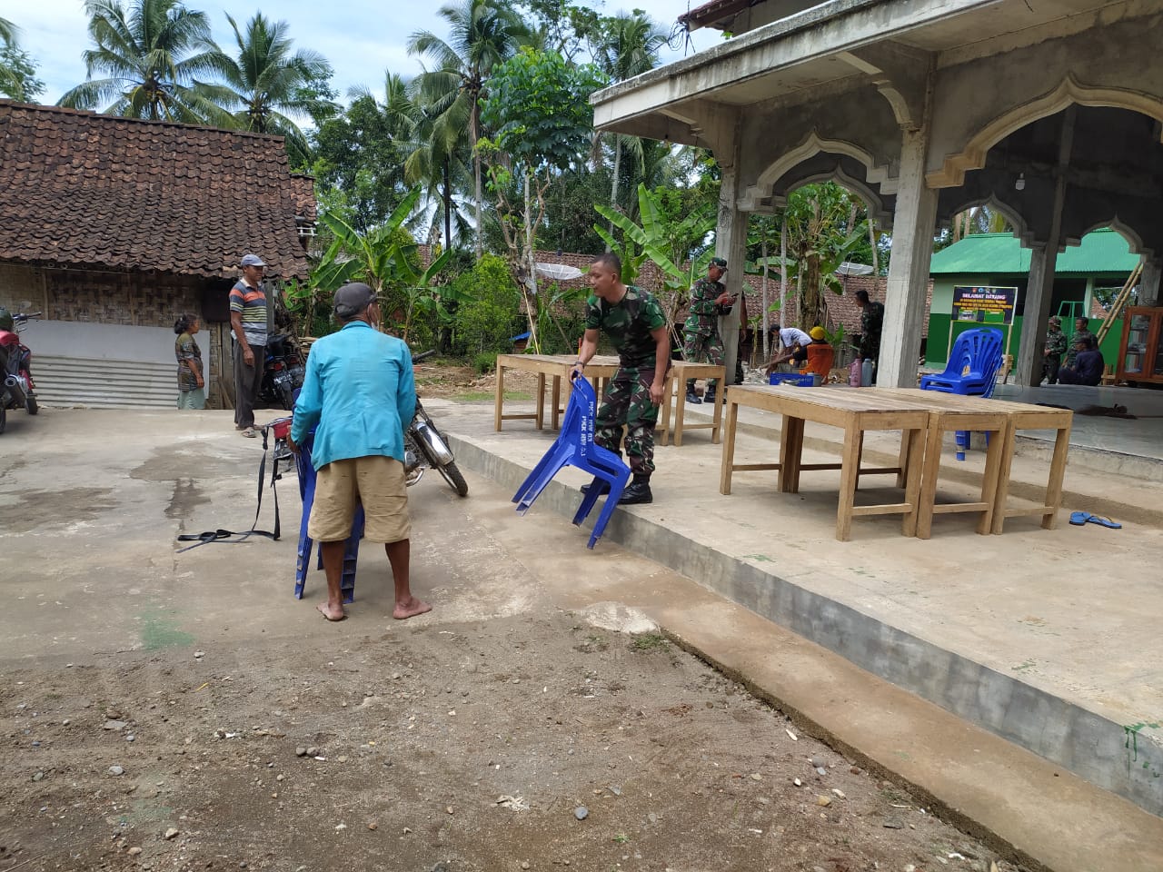 Persiapan Kunjungan TIM Wasev Asnik PJO TMMD, Segala Persiapan Terus Dilakukan Oleh Satgas TMMD