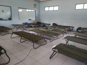 Barak Satgas TMMD, Nyaris Tak Berpenghuni di Siang Hari