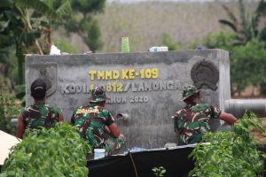 Prasasti yang di Ukir Sejarah adanya TMMD di Tebluru Prasasti yang di Ukir Sejarah adanya TMMD di Tebluru