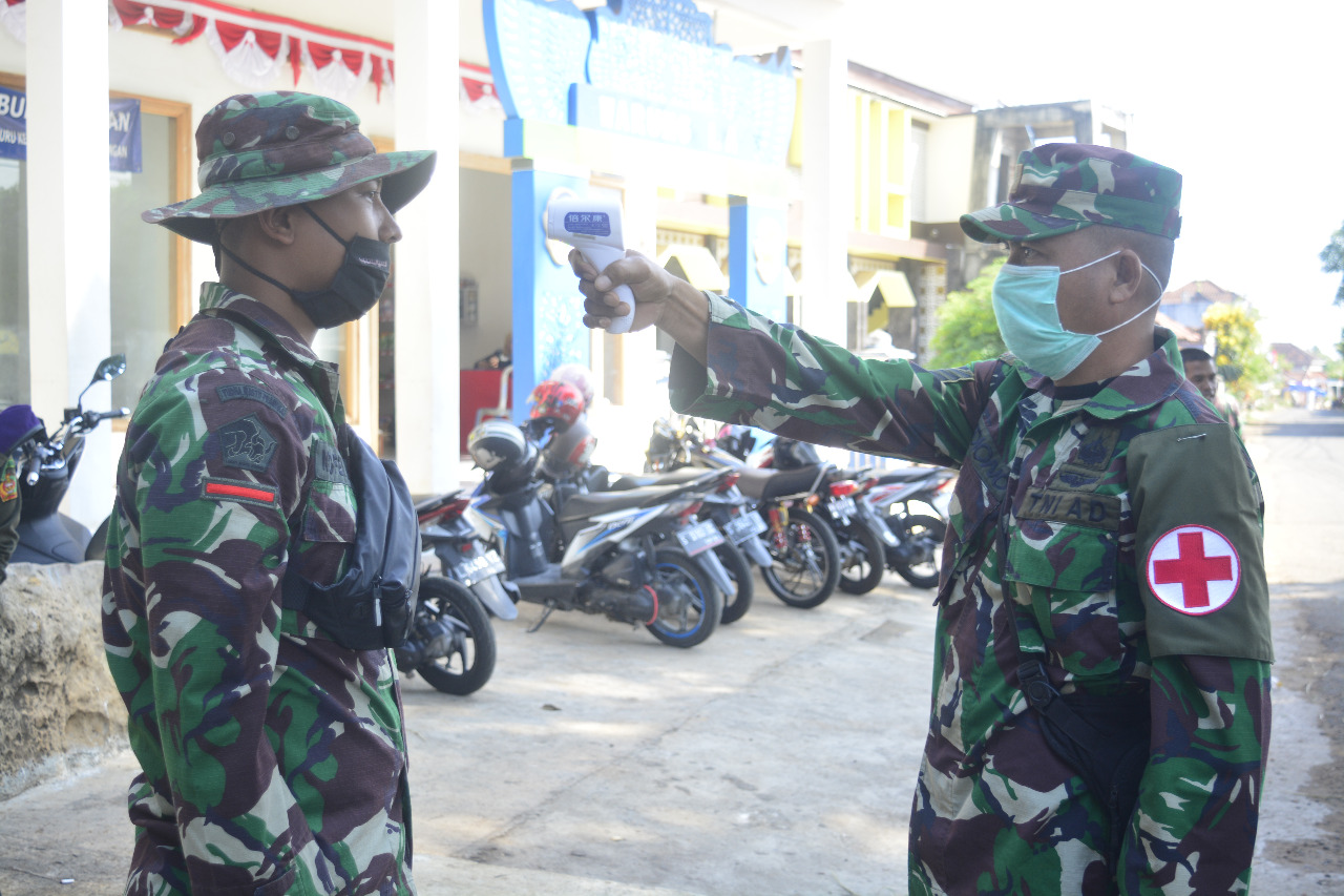 Kenangan di tengah Pandemi Covid 19 dalam TMMD 109 Kodim 0812 Lamongan yang selalu patuhi Protokol Kesehatan
