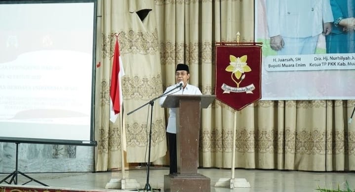 Plt Sekda Kabupaten Muara Enim Hadiri Dan Jadi Inspektur Upacara Peringatan Hari Ibu