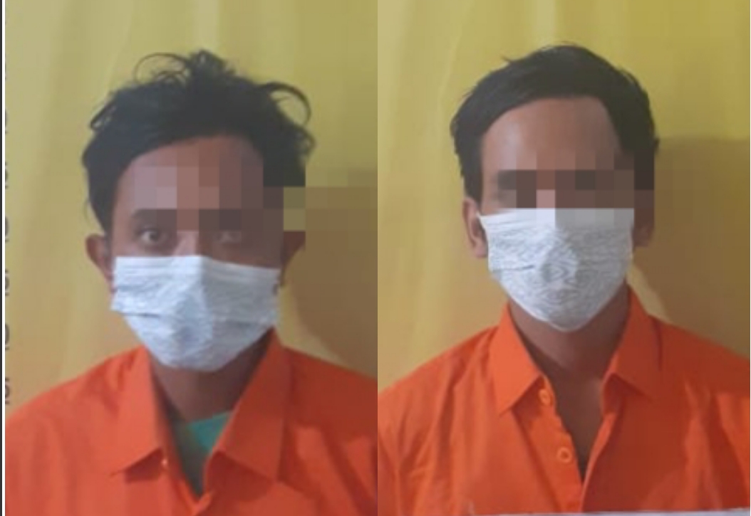 Unit Reskrim Polsek Tambang Tangkap 2 Pelaku Narkoba di Perum Athaya 2 Desa Rimbo Panjang