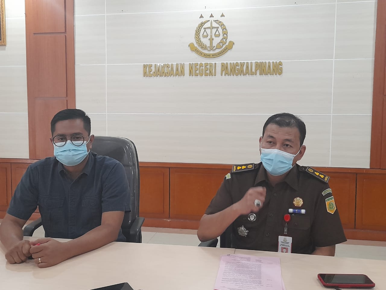 Kejari Pangkalpinang Tetapkan Dua Tersangka Kasus Pinjaman Modal BRI