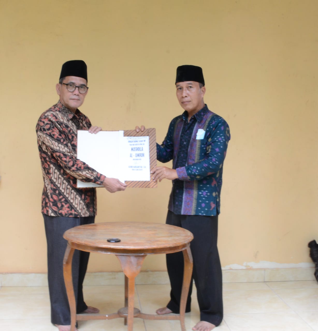 Faidhol Barokat Resmikan Mushollah Al – Umroh 