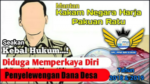 Pallahudin :  APH ‘Sudah Mengetahui’ Persoalan DD Kampung Negara Harja