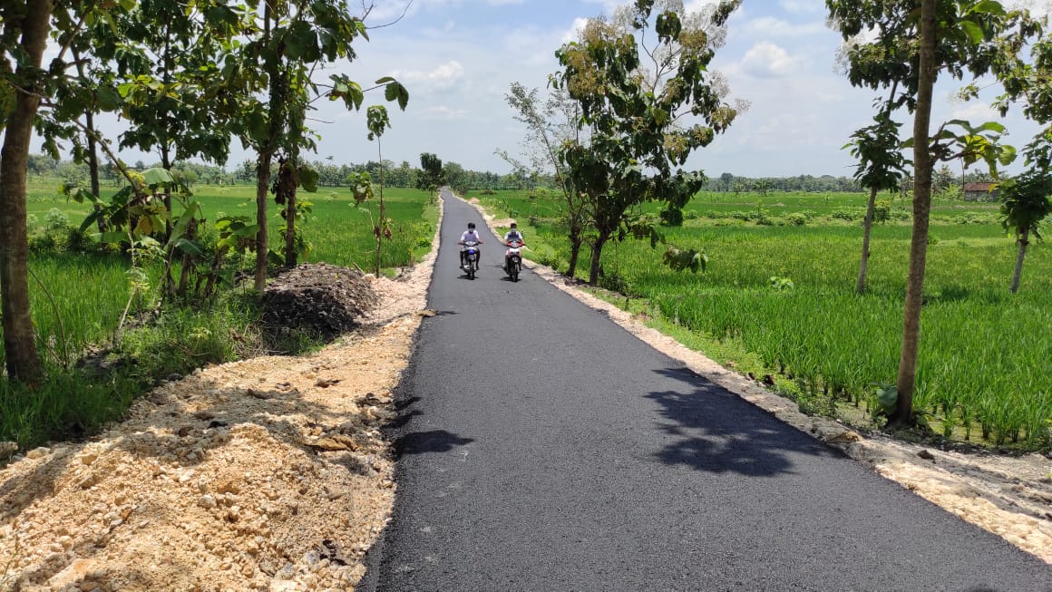 Pemuda Jatimulyo : Hasil Program TMMD Bojonegoro Luar Biasa