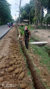 Para Wartawan Kembali Pantau Proyek Pemasangan Pipa Air Minum
