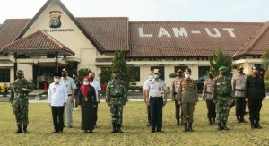 Bupati Lampung Utara Mengahadiri Apel Operasi Ketupat