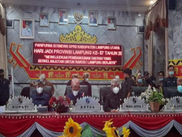 HUT Ke 57 Tahun Provinsi Lampung, Budi Utomo Jadikan Momentum Untuk Membangun Daerah