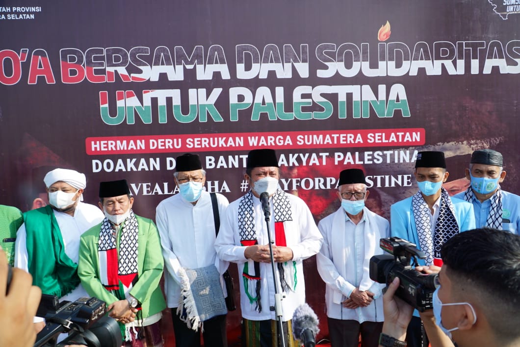 Gelar Solat Ghoib Berjemaah, Do’a  dan Aksi  Solidaritas untuk Palestina