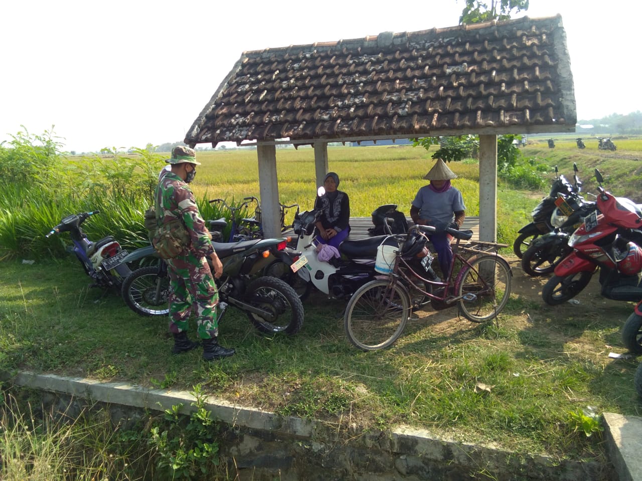 Melalu Komunikasi sosial Satgas TMMD Reguler 111 Kodim 0718/Pati dapat mengetahui hambatan serta kendala di lapangan