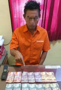 Polsek Tapung Hulu Kembali Tangkap Pelaku Judi Togel di Desa Rimba Beringin