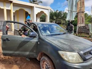 Sopir Mobil Pickup TMMD Ke-111 Kodim 1207/Pontianak Rupanya Seorang Babinsa