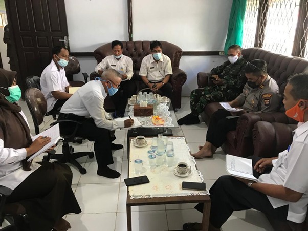 Rapat Persiapan MTQ di Lokasi TMMD Ke-111 Kodim 1207/Pontianak