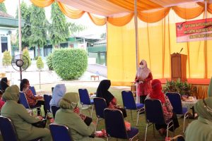 Satgas TMMD Ke 111 Kodim 0412/LU Laksanakan Penyuluhan Posyandu