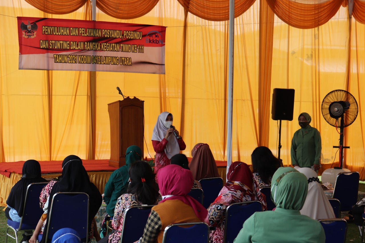 Dukung TMMD Ke 111, Dinas Kesehatan Gelar Stunting Posyandu
