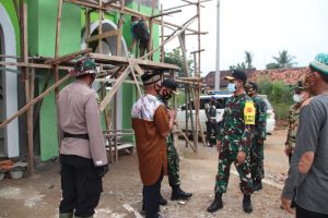 Dandim 0412/LU Sambut Tim Wasev Irum Itjenad- Brigjend TNI Darmono Susastro, S.I.P. dan Tinjau Lokasi TMMD ke 111.