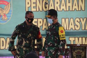 Paparan Dandim 0412/LU kepada Tim Wasev dan Pengecekan Lokasi Wilayah TMMD Ke 111